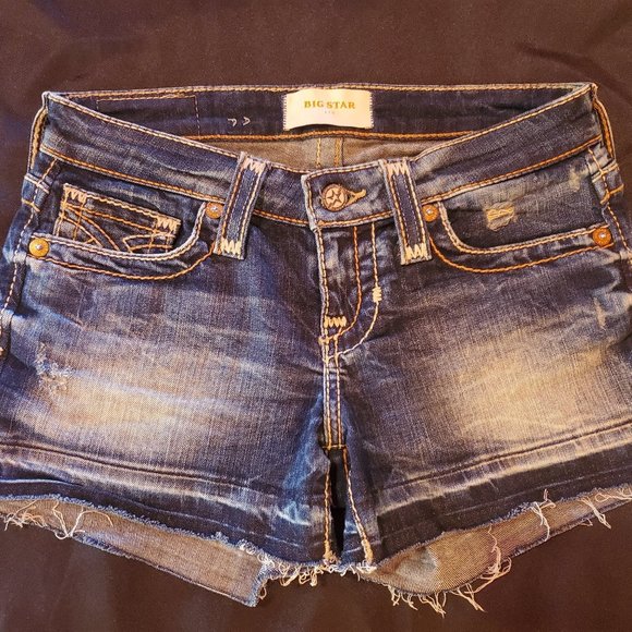 Big Star Liv Jean Shorts  Size 25 - Picture 1 of 5